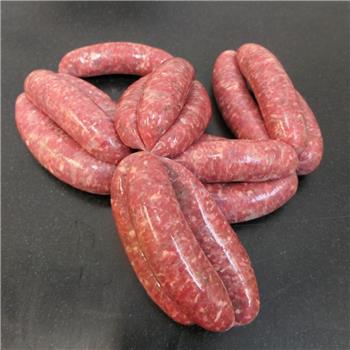 Venison with Tomato, Garlic & Herb Sausage or Meatballs